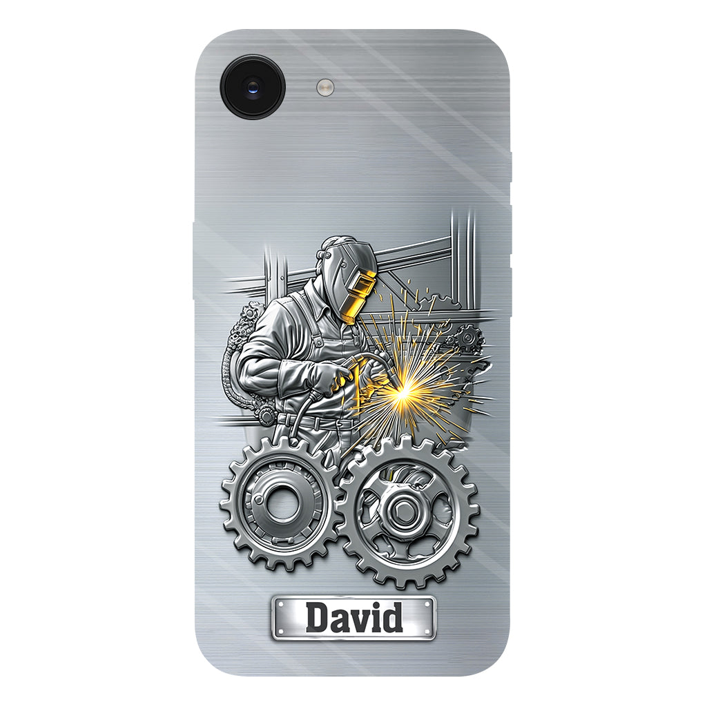 Strong Ones Become Welder - Personalized Welder Full Print Phone Case