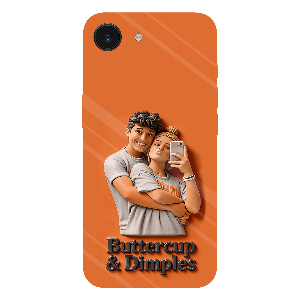 Custom From Any Photo - Perfect Valentine's Day Gift - Personalized Couple Full Print Phone Case