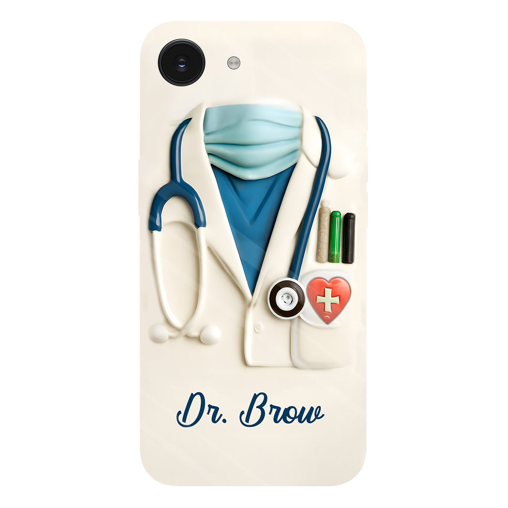 Medical Appreciation Design With Stethoscope - Personalized Full Print Phone Case