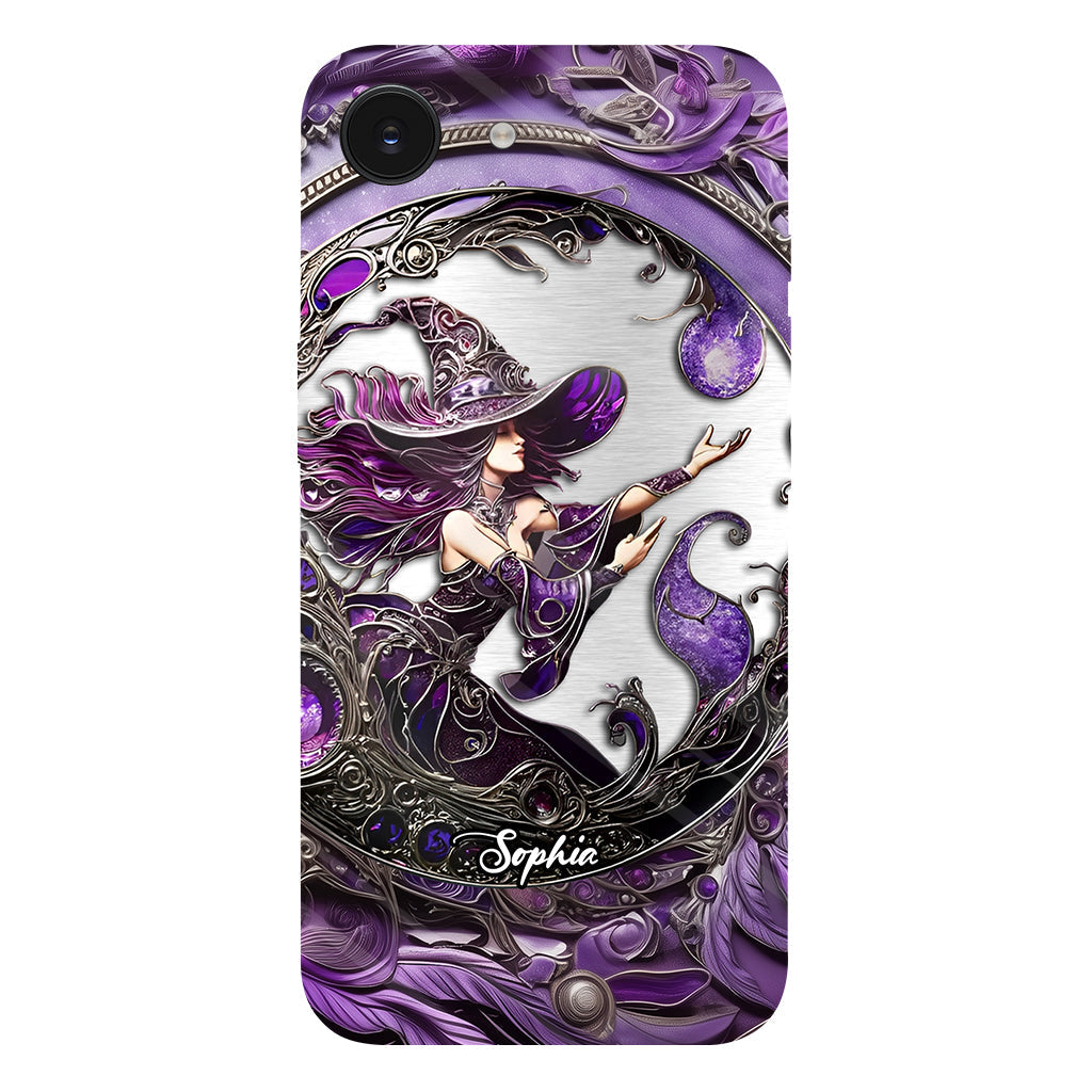 Beautiful Witch - Personalized Witch Full Print Phone Case