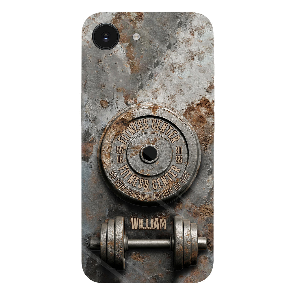 No Pain No Gain - Personalized Fitness Full Print Phone Case