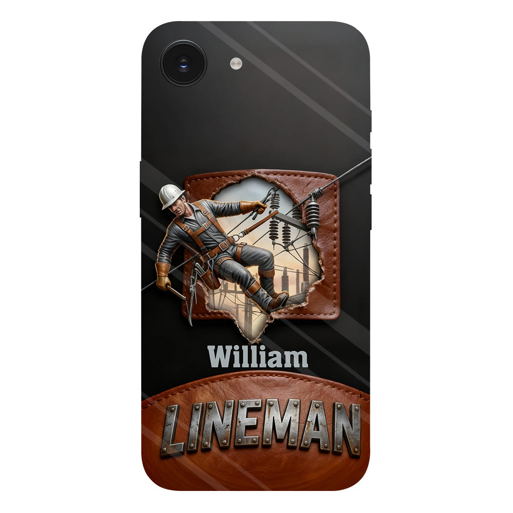 Cool Lineman - Personalized Lineman Full Print Phone Case