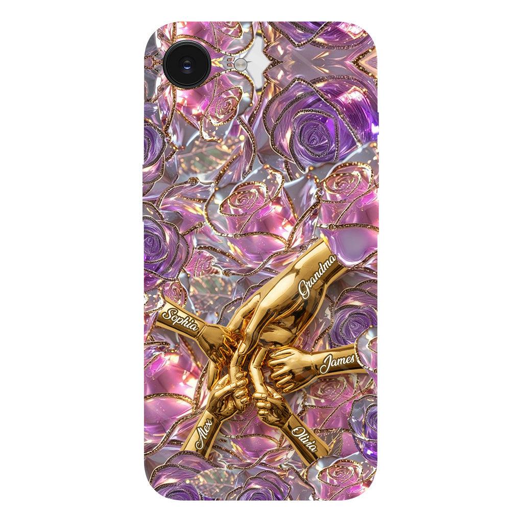 Holding Hands - Personalized Mother Full Print Phone Case