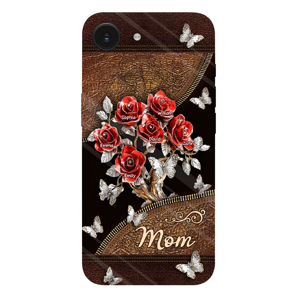 Beautiful Roses Gift For Mom, Grandma,... - Personalized Mother Full Print Phone Case