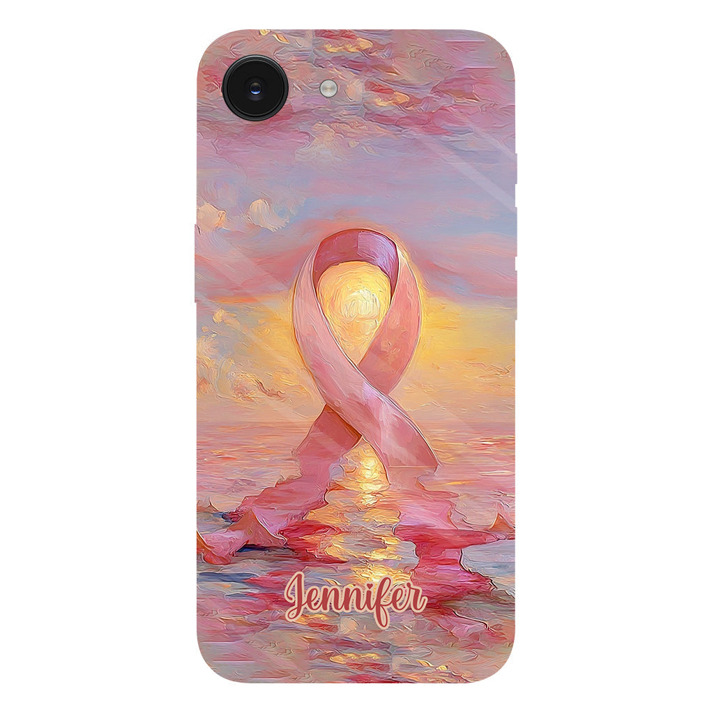 Strong Warriors - Personalized Breast Cancer Awareness Full Print Phone Case