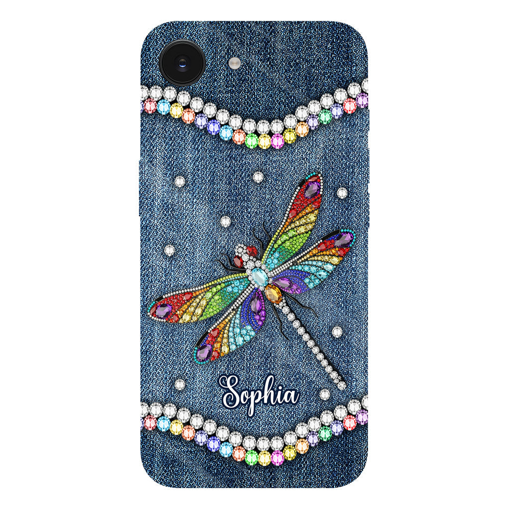 Beautiful Dragonfly - Personalized Dragonfly Full Print Phone Case