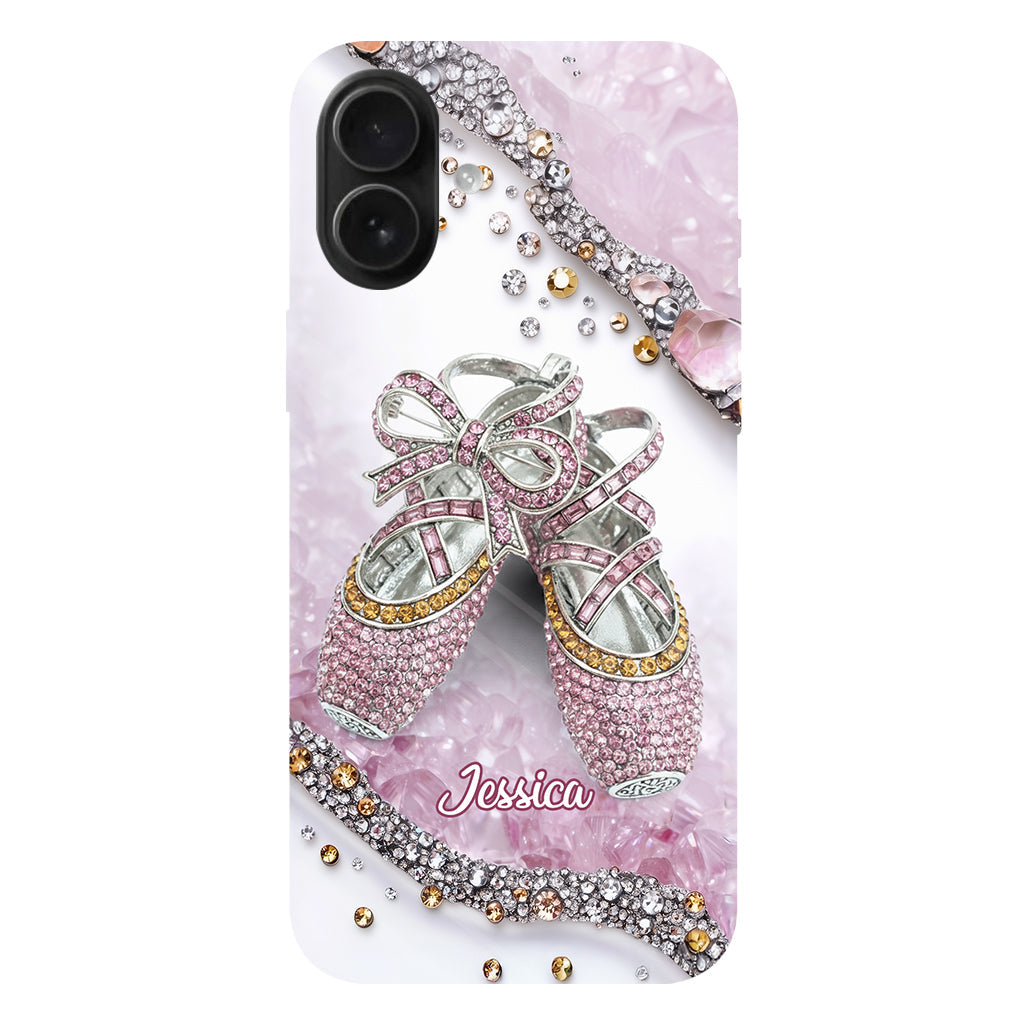 Cute Ballet Shoes - Personalized Ballet Full Print Phone Case