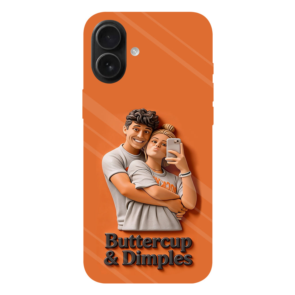 Custom From Any Photo - Perfect Valentine's Day Gift - Personalized Couple Full Print Phone Case
