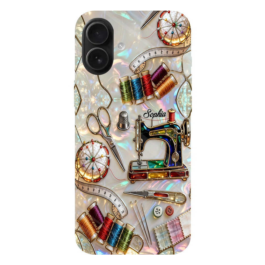 Love Sewing - Personalized Sewing Full Print Phone Case