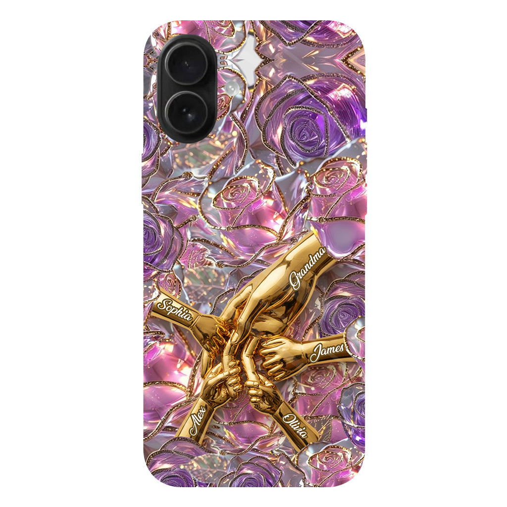 Holding Hands - Personalized Mother Full Print Phone Case