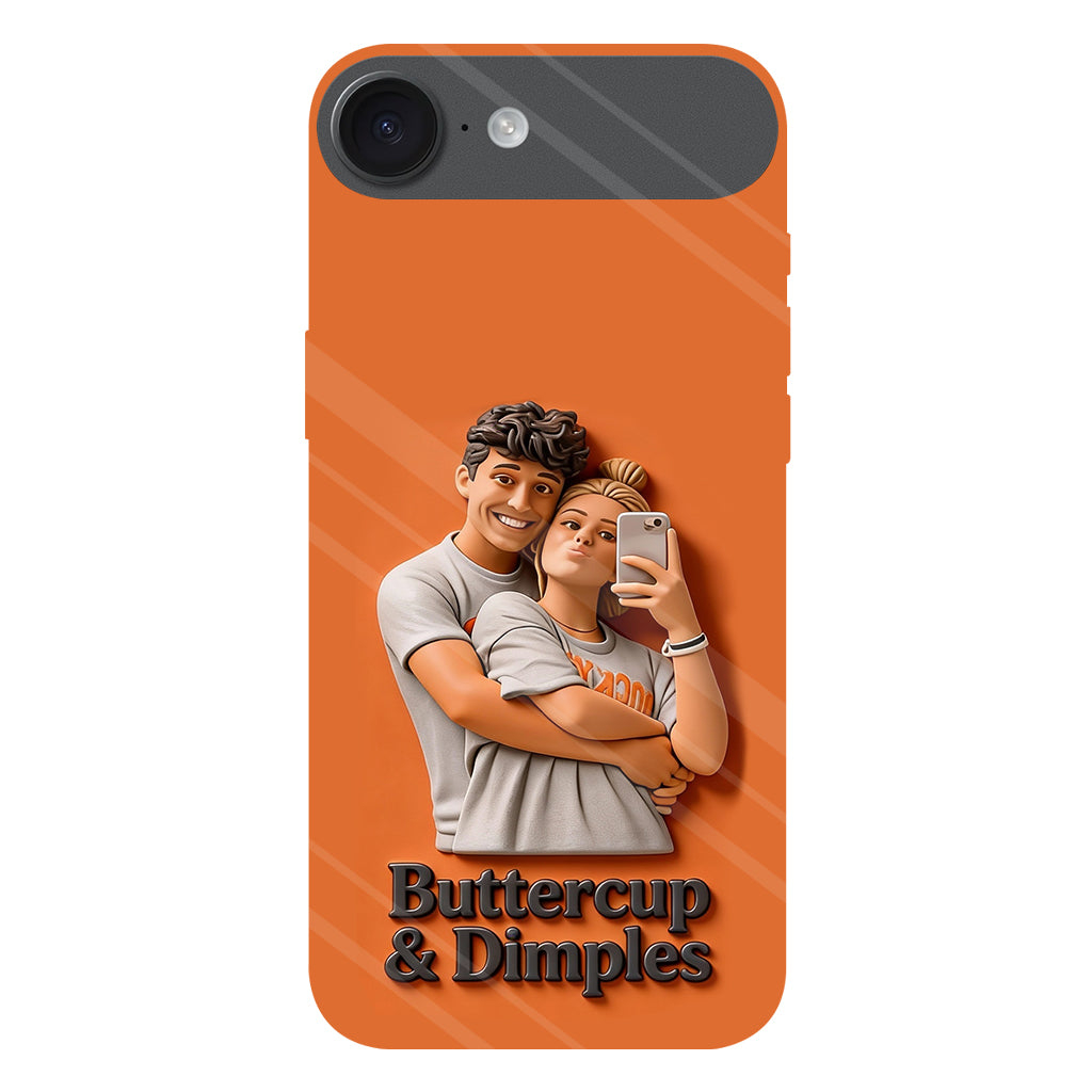 Custom From Any Photo - Perfect Valentine's Day Gift - Personalized Couple Full Print Phone Case