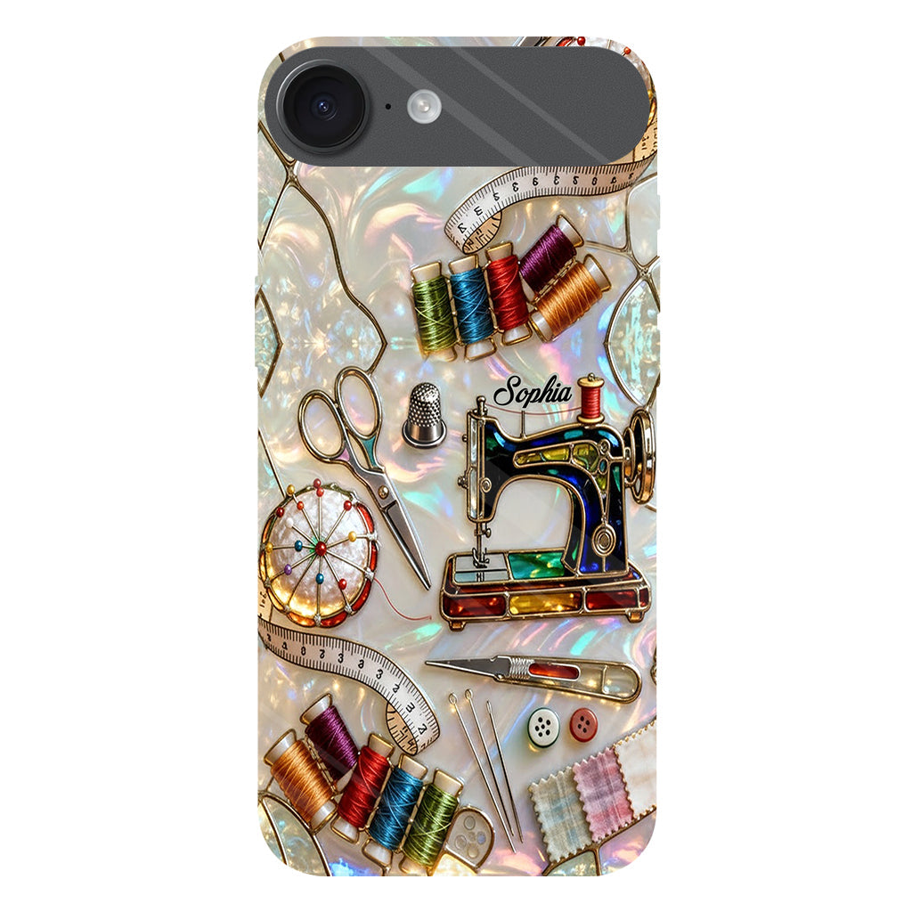 Love Sewing - Personalized Sewing Full Print Phone Case