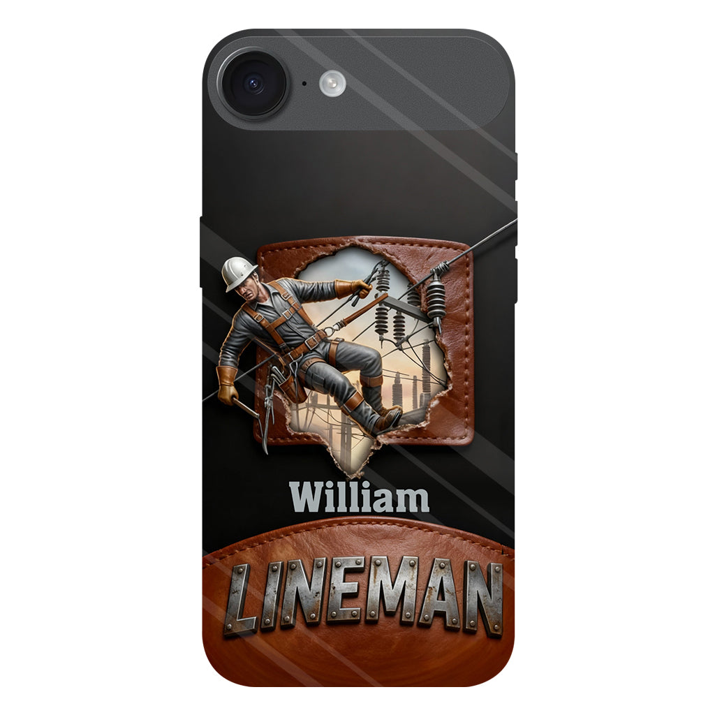 Cool Lineman - Personalized Lineman Full Print Phone Case
