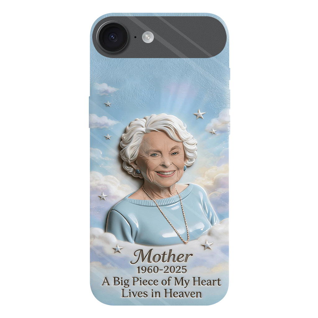 Custom Any Photo - A Big Piece Of My Heart - Personalized Memorial Full Print Phone Case