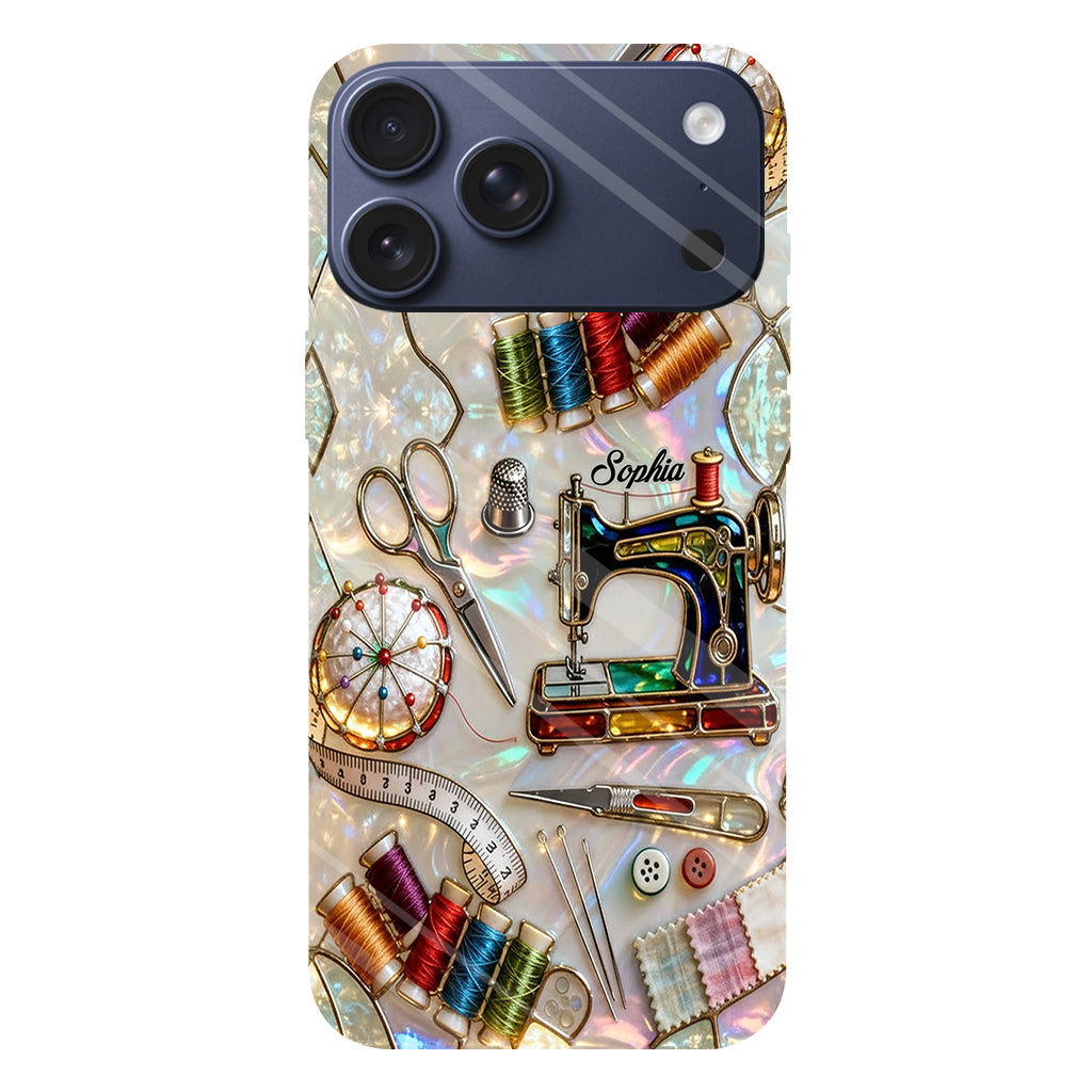 Love Sewing - Personalized Sewing Full Print Phone Case