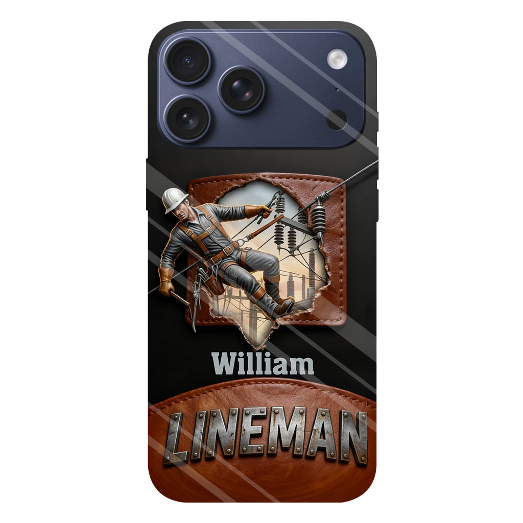 Cool Lineman - Personalized Lineman Full Print Phone Case