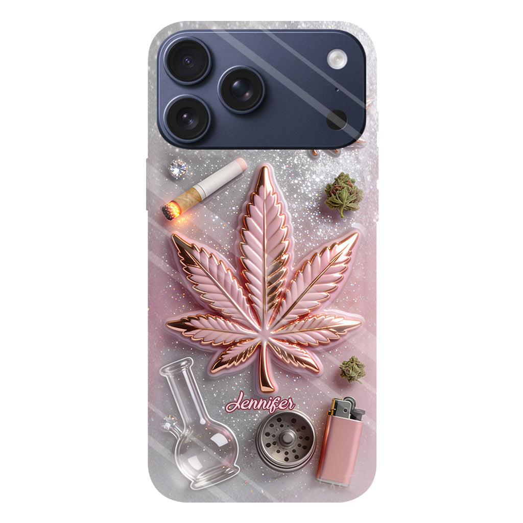 Magic Leaf - Personalized Weed Full Print Phone Case