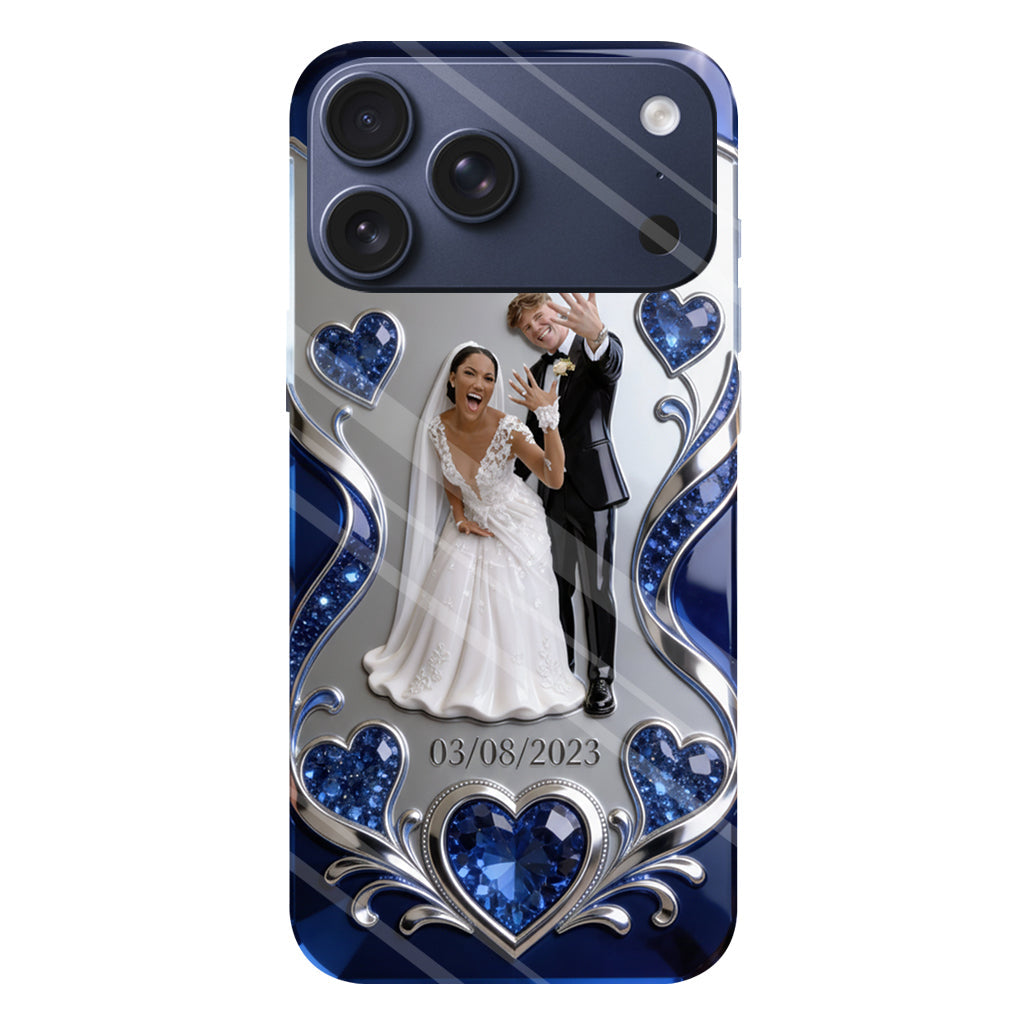 Anniversary - Personalized Couple Full Print Phone Case