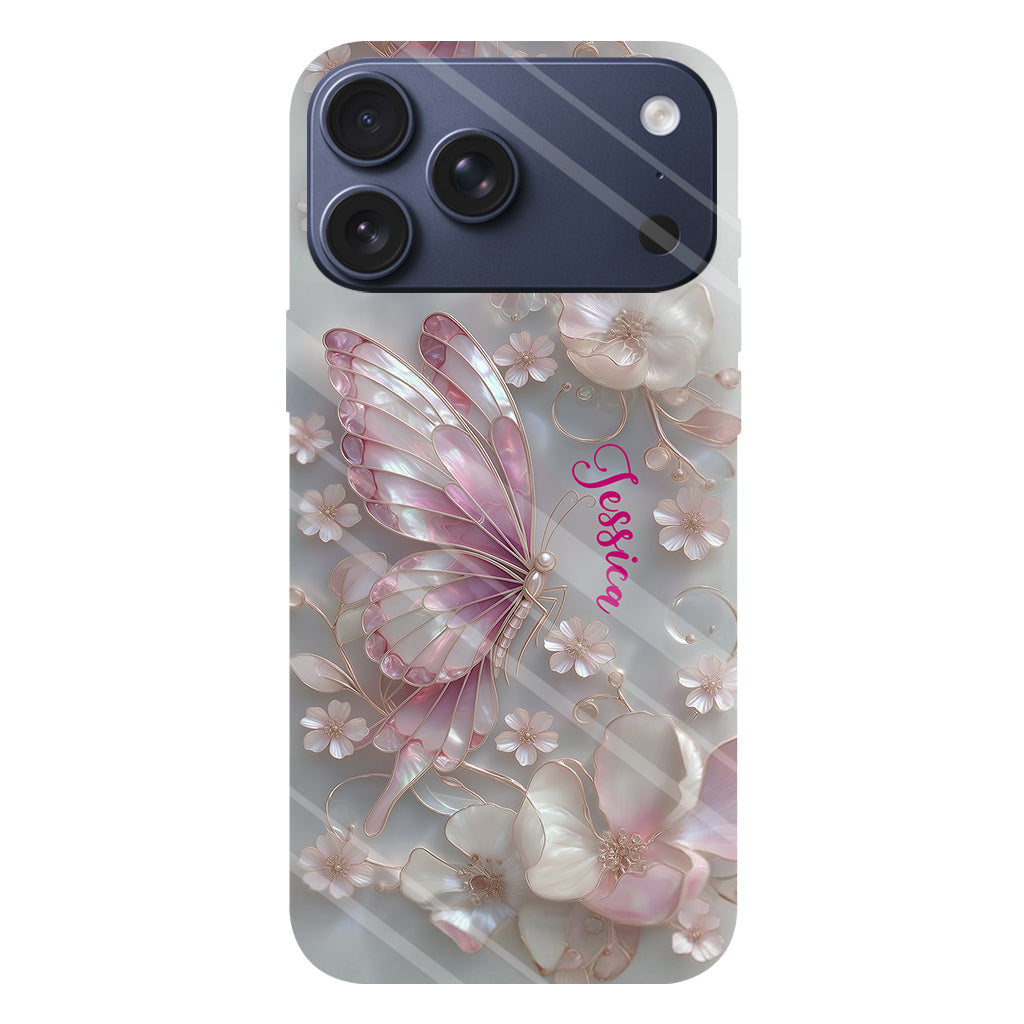 Love Butterflies - Personalized Butterfly Full Print Phone Case
