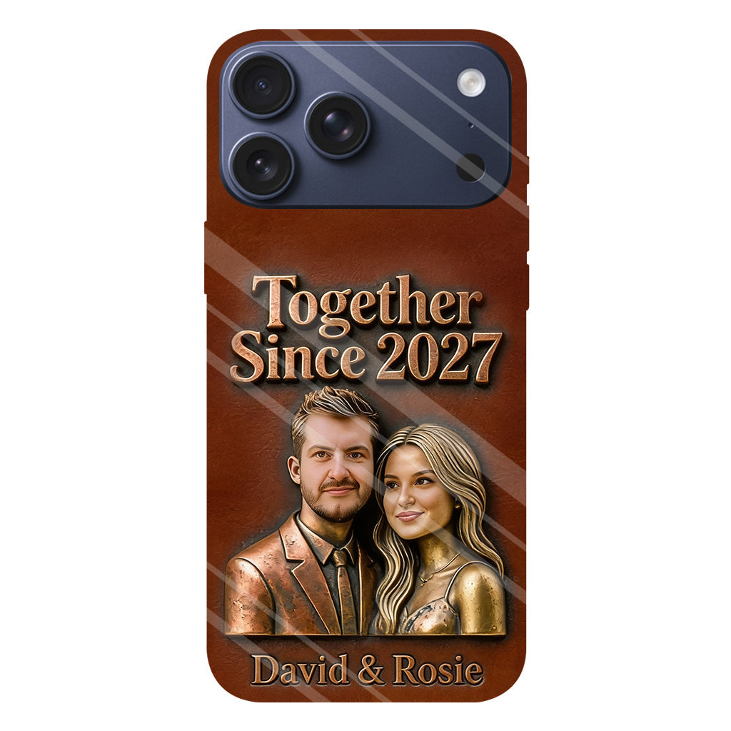 Together Since Custom Any Photo - Personalized Couple Full Print Phone Case