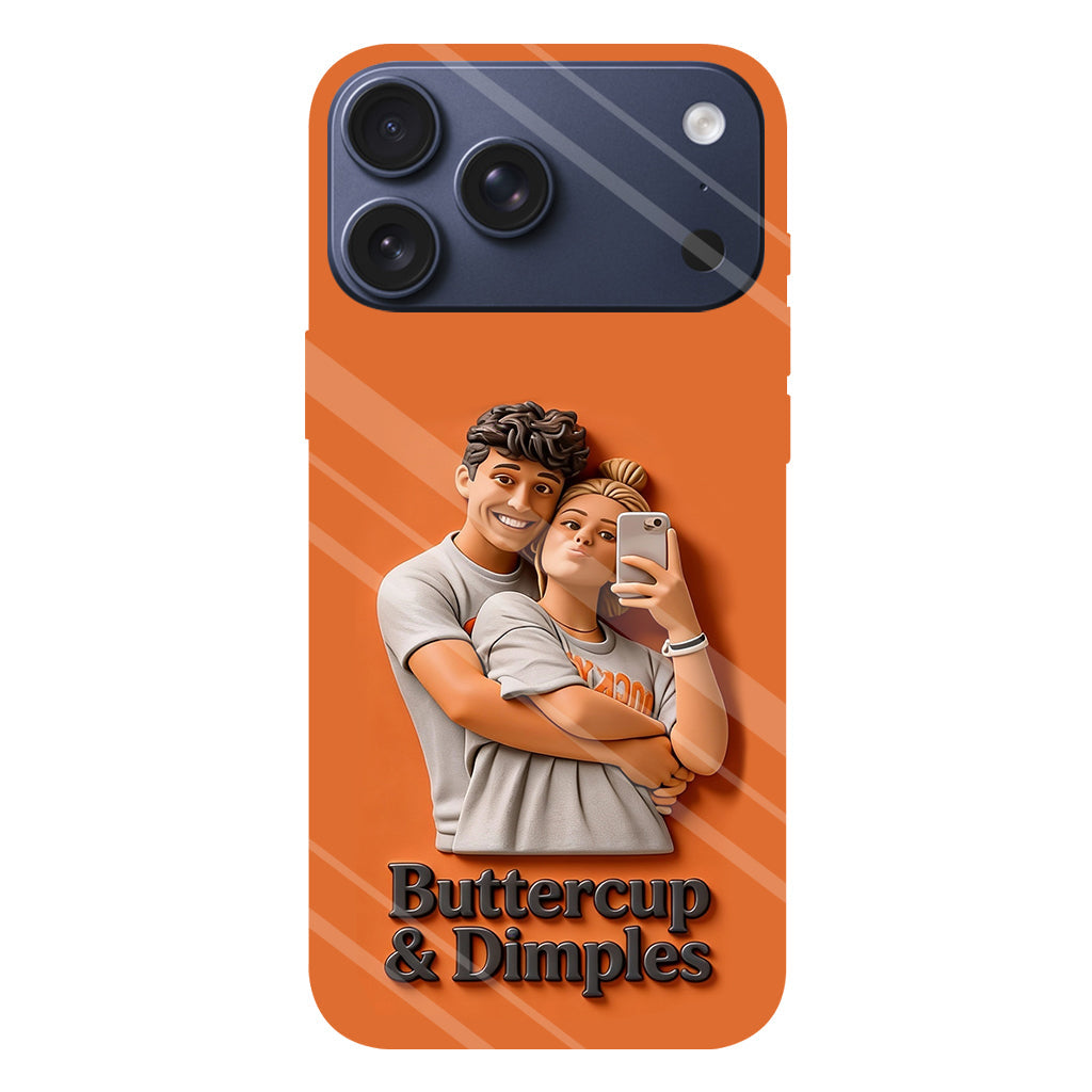 Custom From Any Photo - Perfect Valentine's Day Gift - Personalized Couple Full Print Phone Case