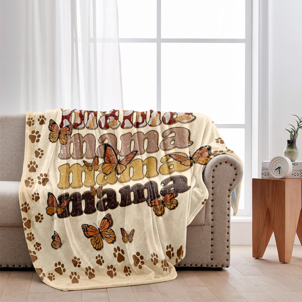 Best Mama Ever - Personalized Mother's day Dog Blanket