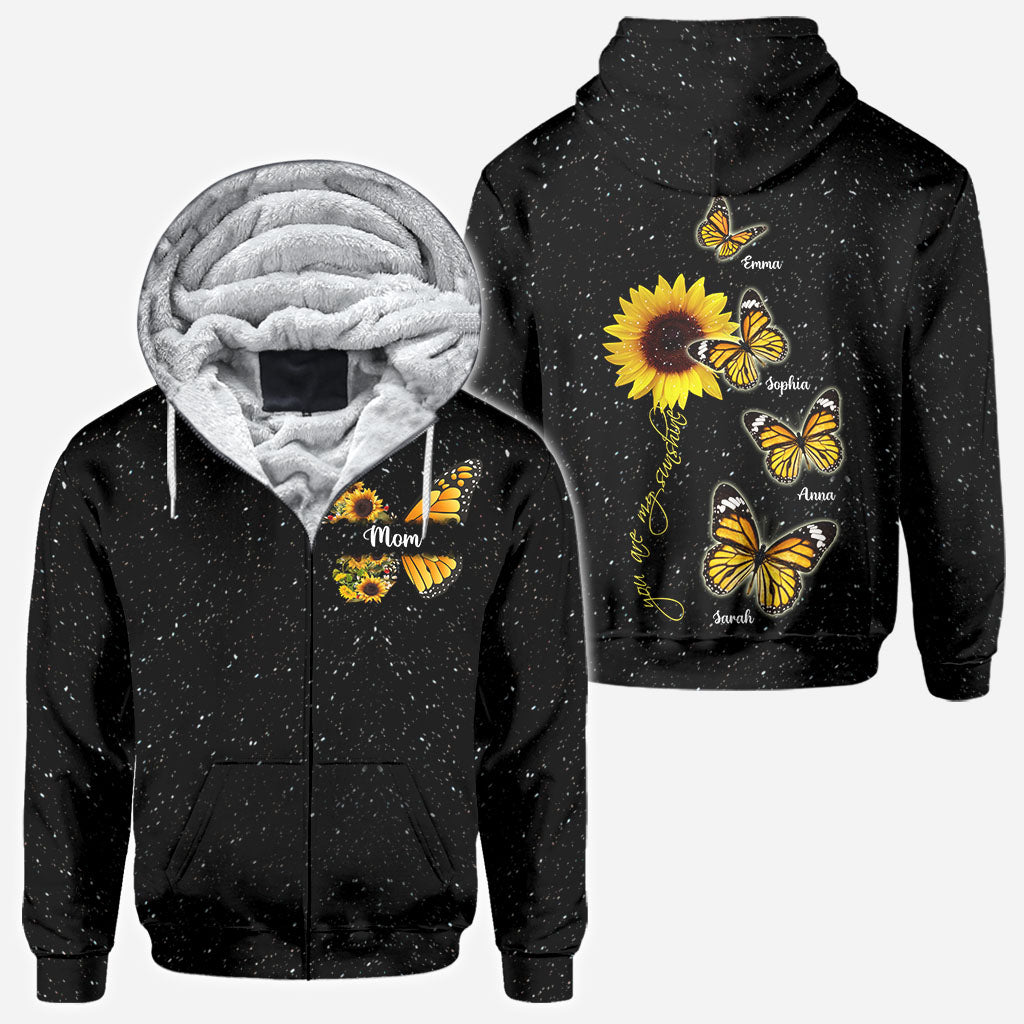 You're My Sunshine - Gift for mom, grandma - Personalized All Over Shirt