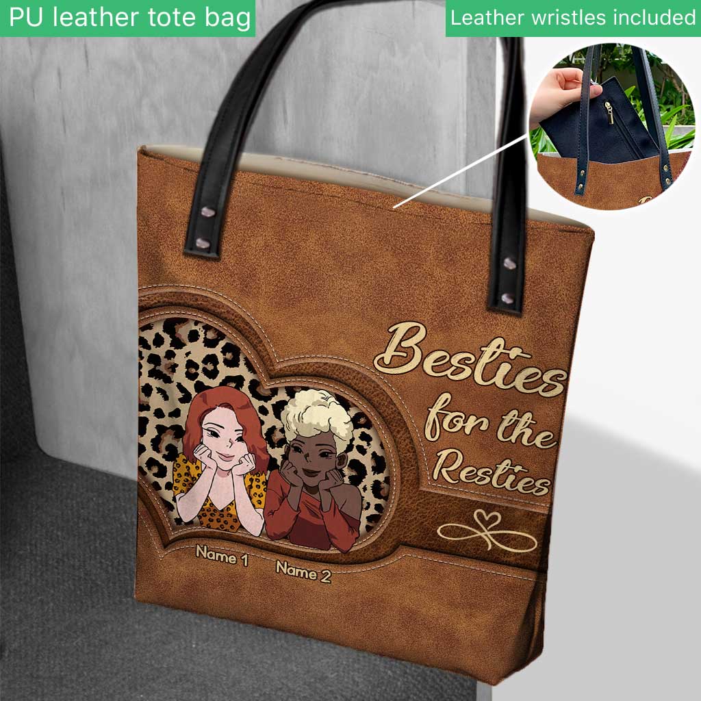 Besties For The Resties - Personalized Tote Bag