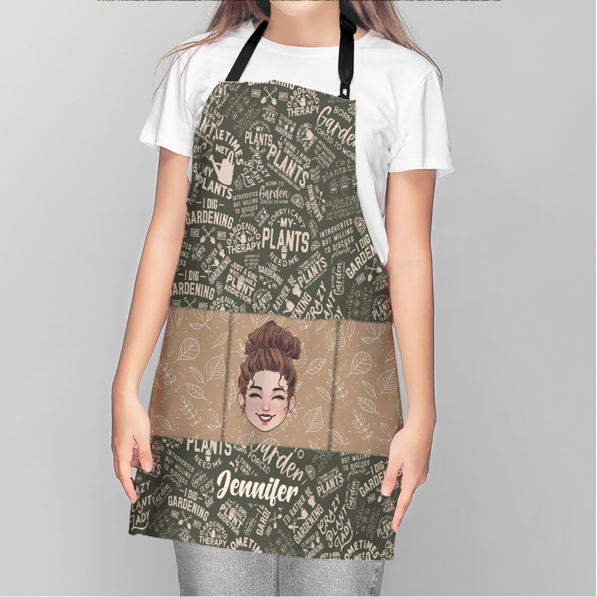 I Did Gardening Since Birth - Personalized Gardening Apron