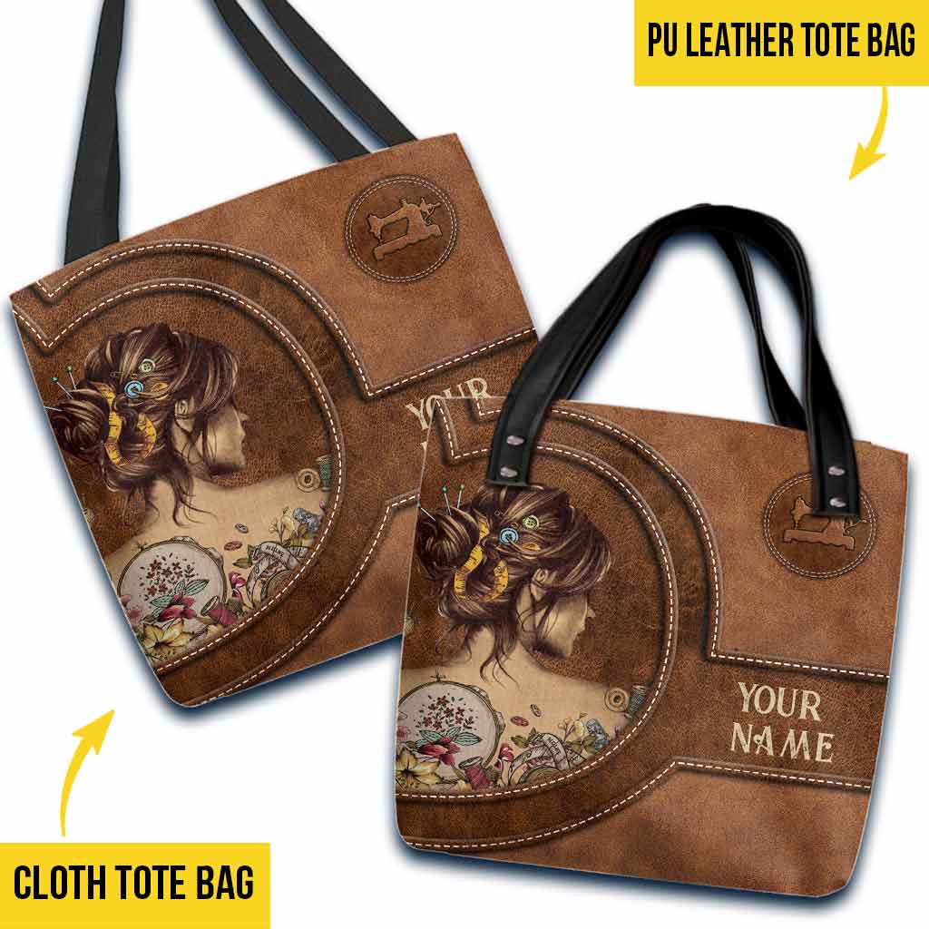 Love Sewing Personalized Tote Bag