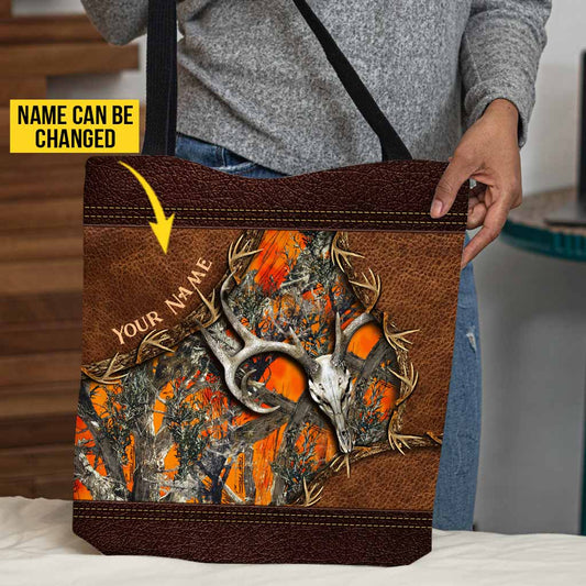 Country Girl Hunting Season Personalized Tote Bag