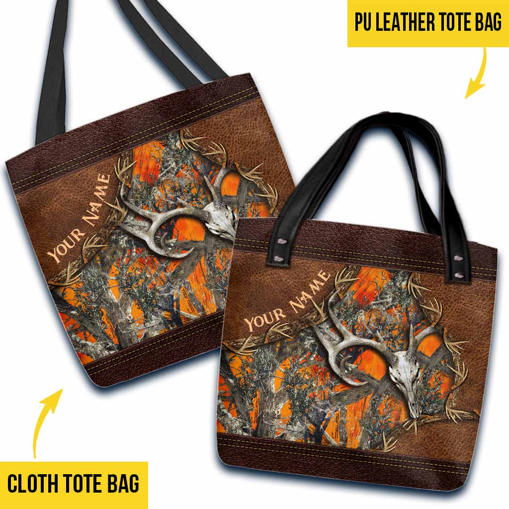 Country Girl Hunting Season Personalized Tote Bag
