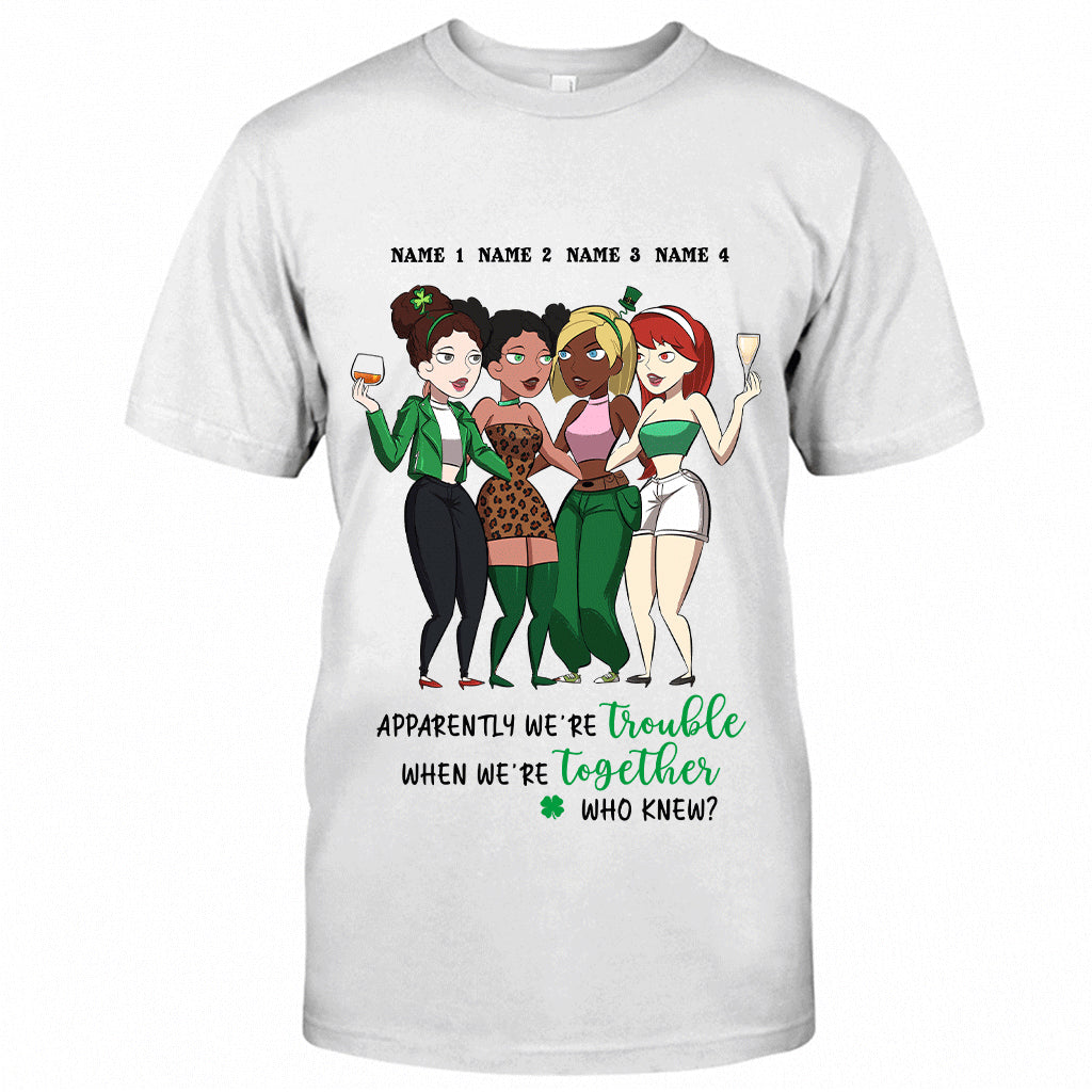 Shenanigans Coordinators - Personalized St. Patrick‘s Day Bestie T-shirt and Hoodie