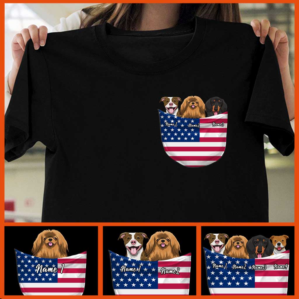 The 4th Of July - Personalized Independence Day Dog T-shirt and Hoodie