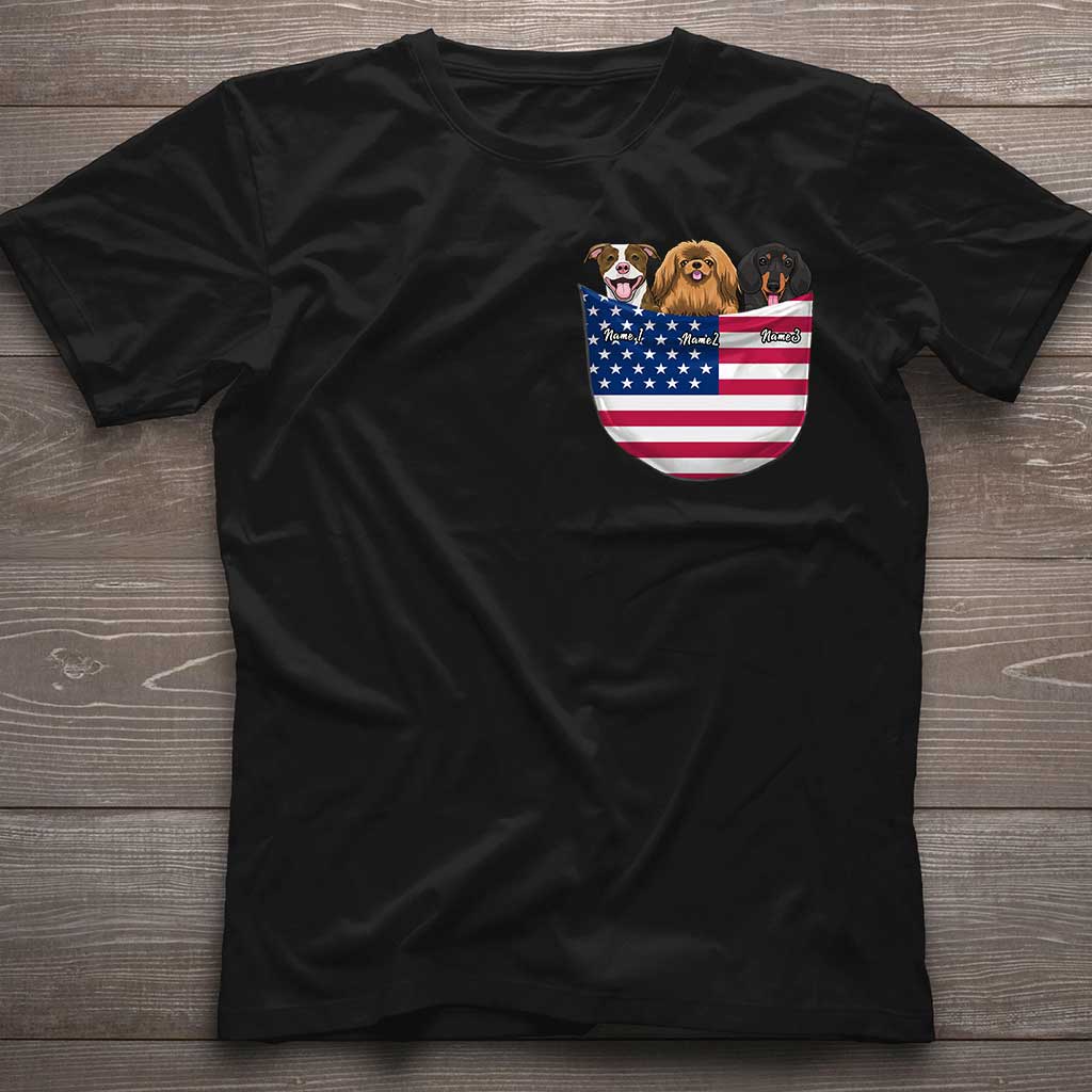 The 4th Of July - Personalized Independence Day Dog T-shirt and Hoodie