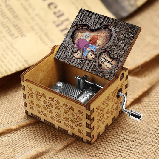 You Are My Sunshine - Personalized Grandma Hand Crank Music Box