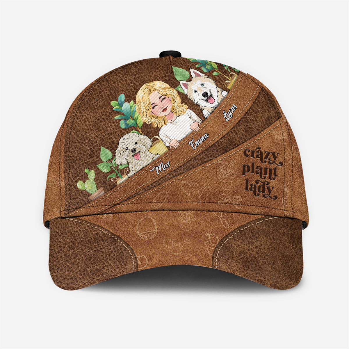 Crazy Plant Lady - Personalized Gardening Classic Cap