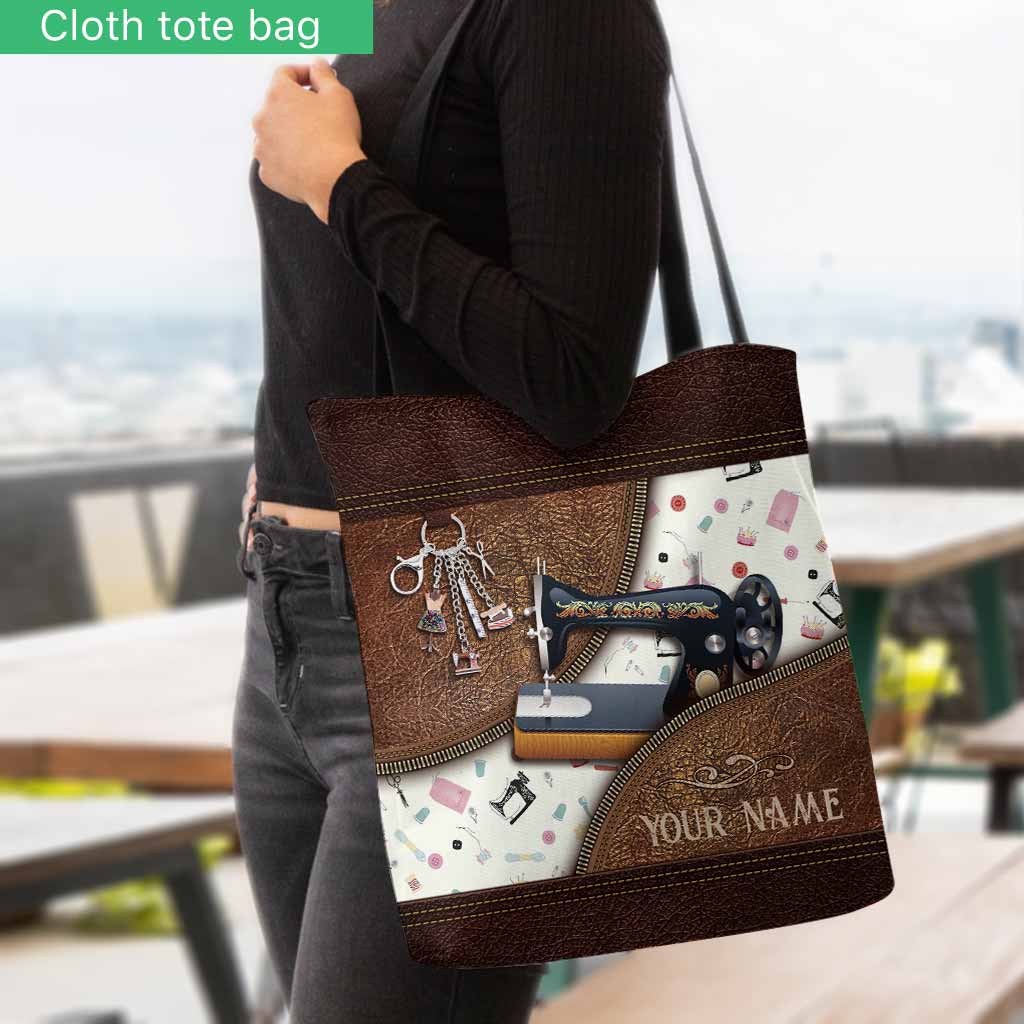 Love Sewing Personalized Tote Bag