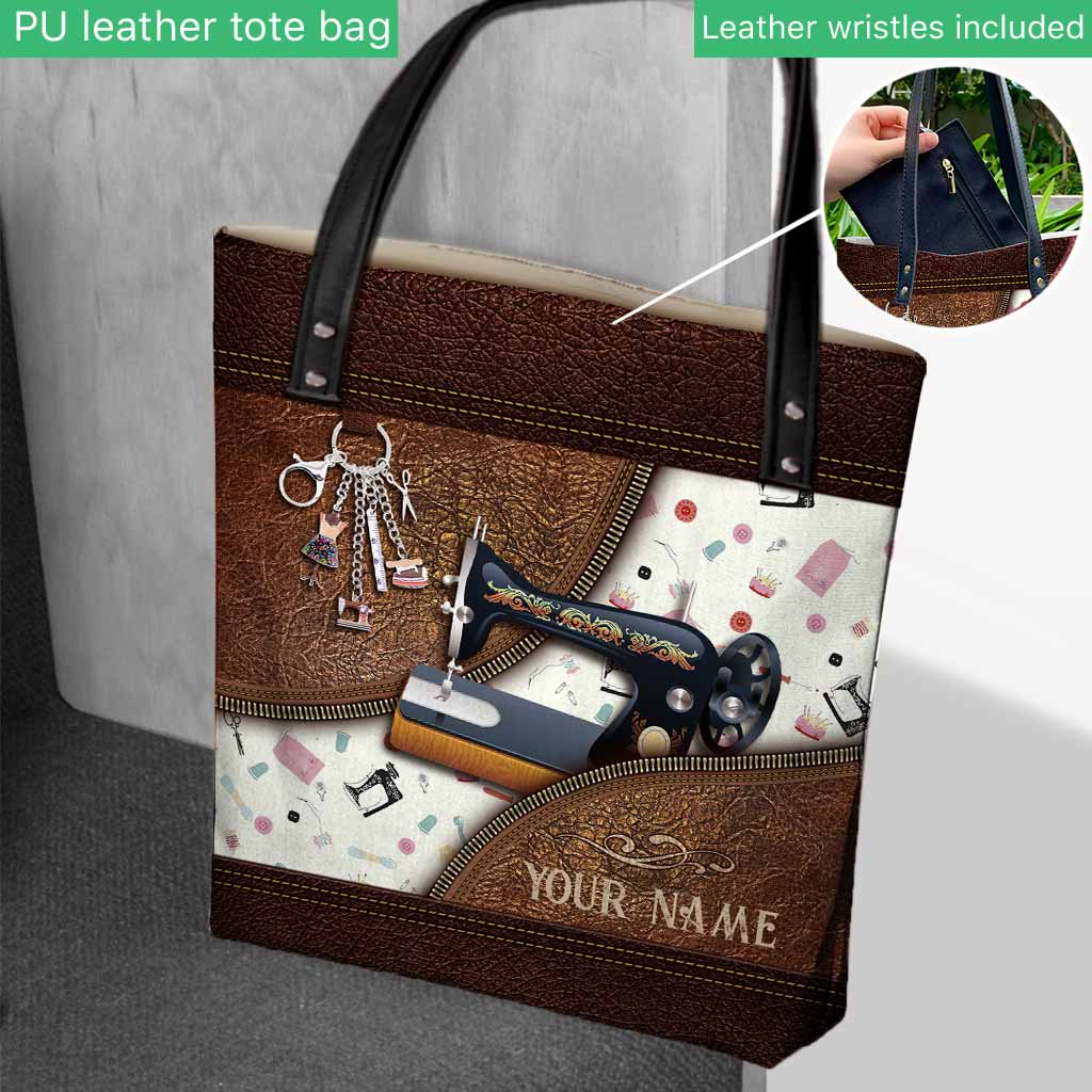 Love Sewing Personalized Tote Bag