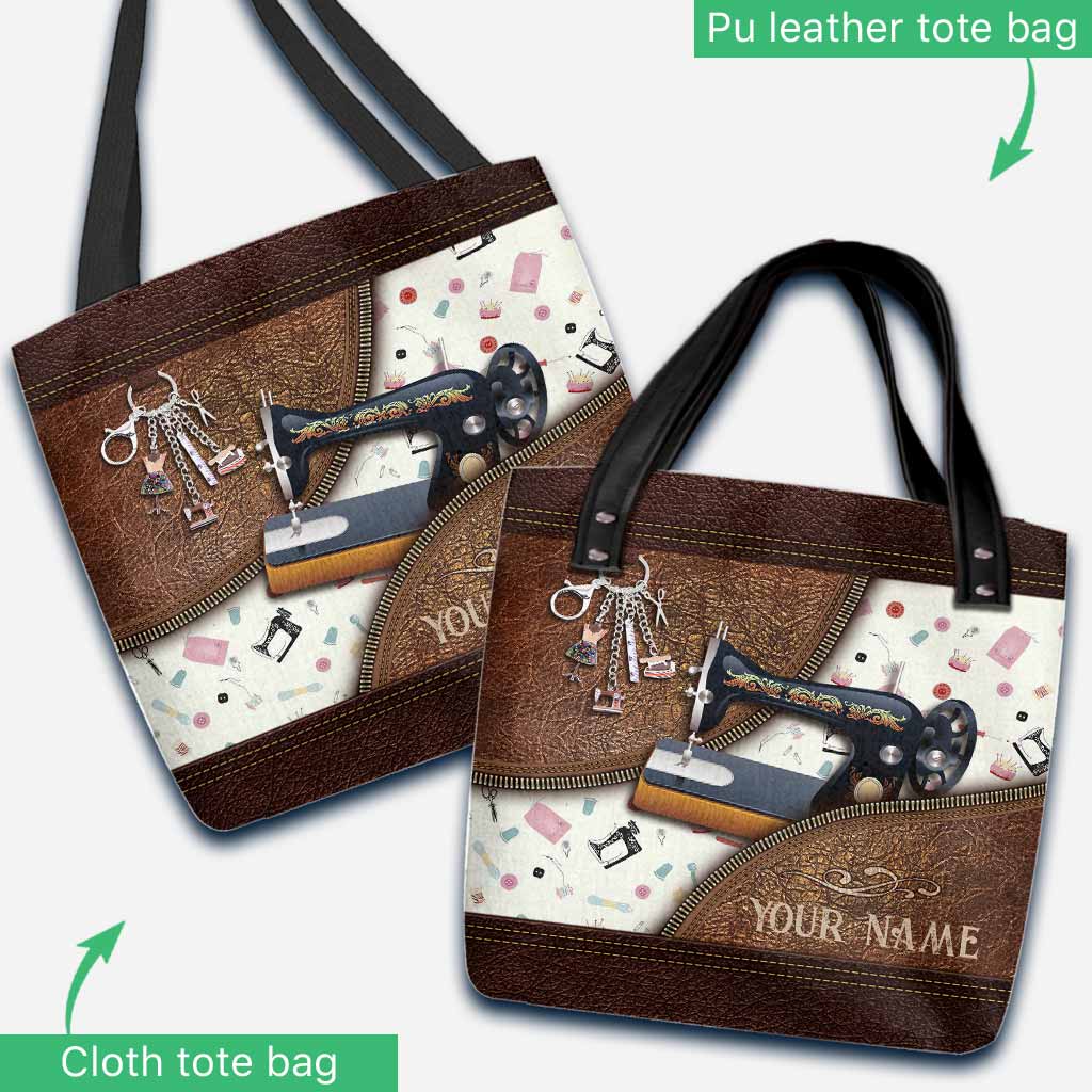 Love Sewing Personalized Tote Bag