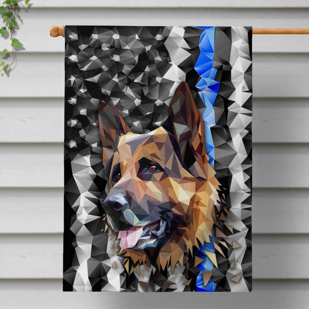 Supporting The Paws - Police Officer House Flag