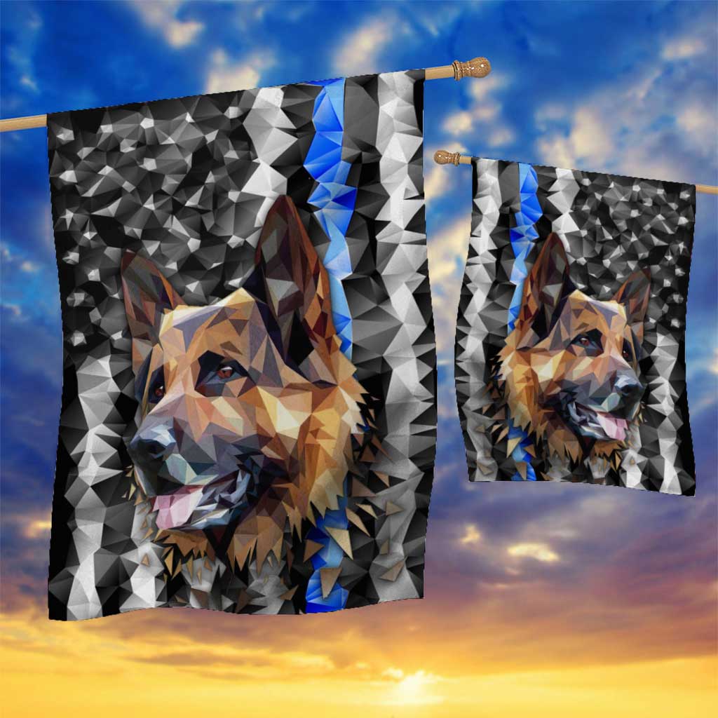 Supporting The Paws - Police Officer House Flag