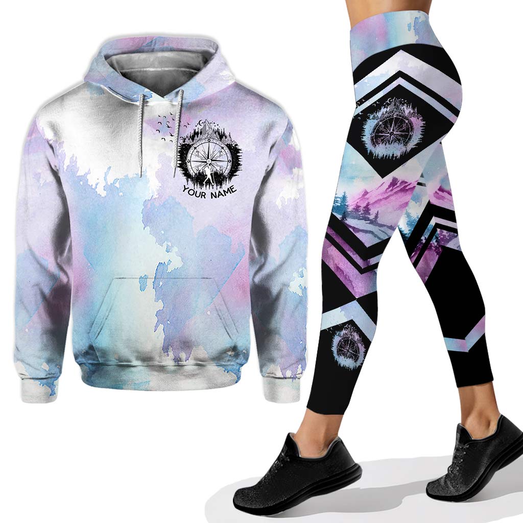 Wander Woman - Personalized Hiking Hoodie and Leggings