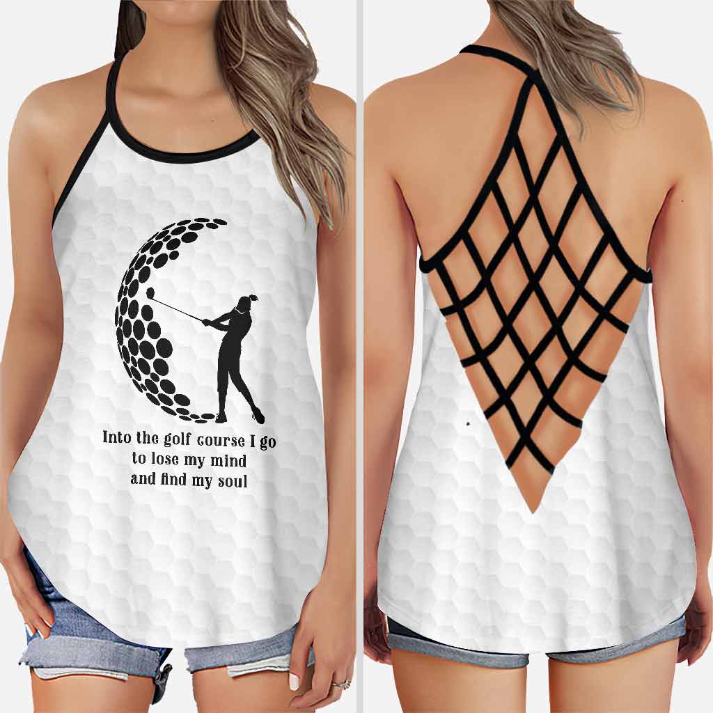 Golf Girl Cross Tank Top