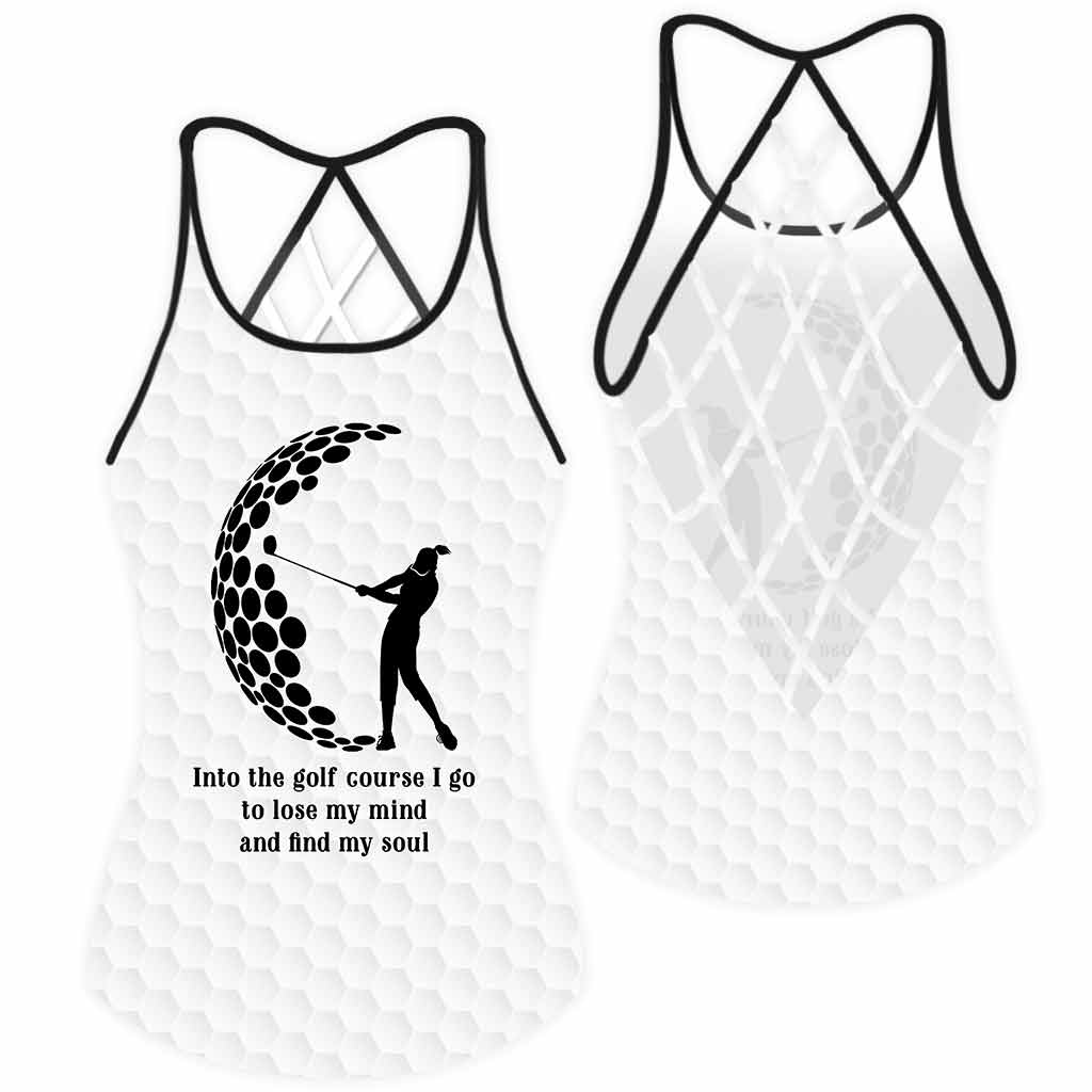 Golf Girl Cross Tank Top