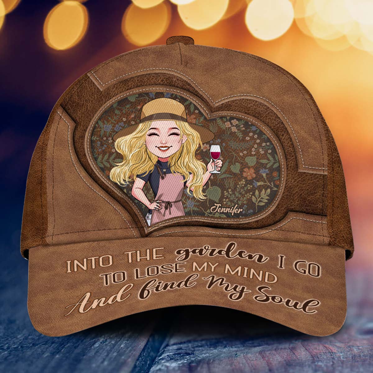 Into The Garden I Go - Personalized Gardening Classic Cap
