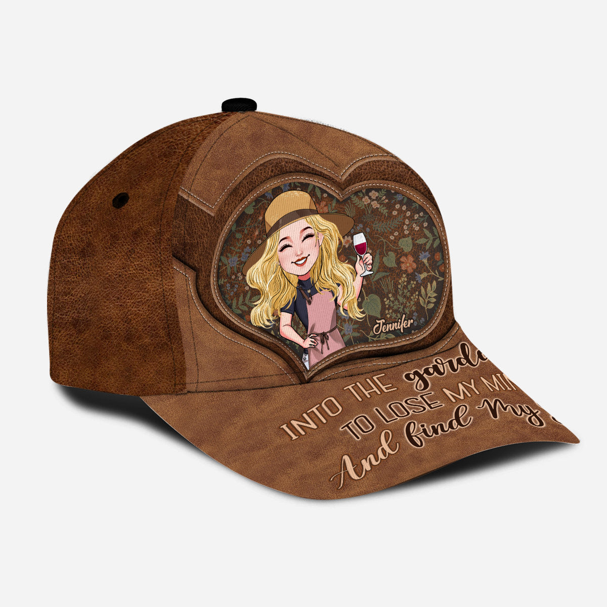Into The Garden I Go - Personalized Gardening Classic Cap