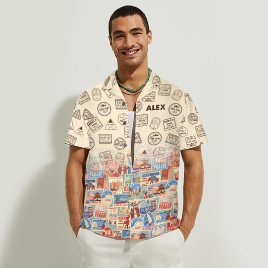 Traveling - Personalized Travelling Hawaiian Shirt