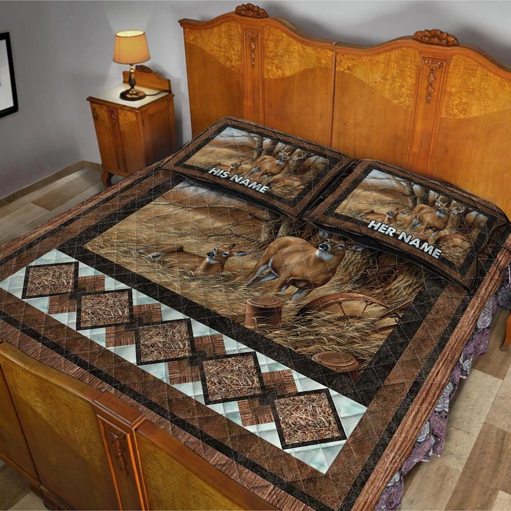 We Got This - Personalized Hunting Quilt Set