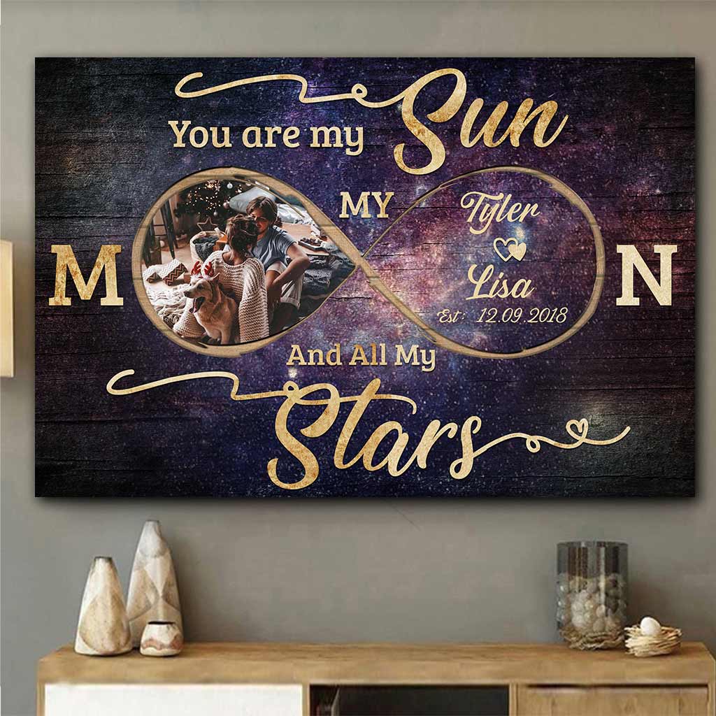 You Are My Sun - Personalized Couple Poster